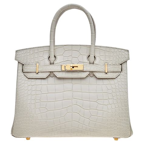 hermes pan d'epice|HERMES Matte Alligator Birkin 30 Pain d'Epices .